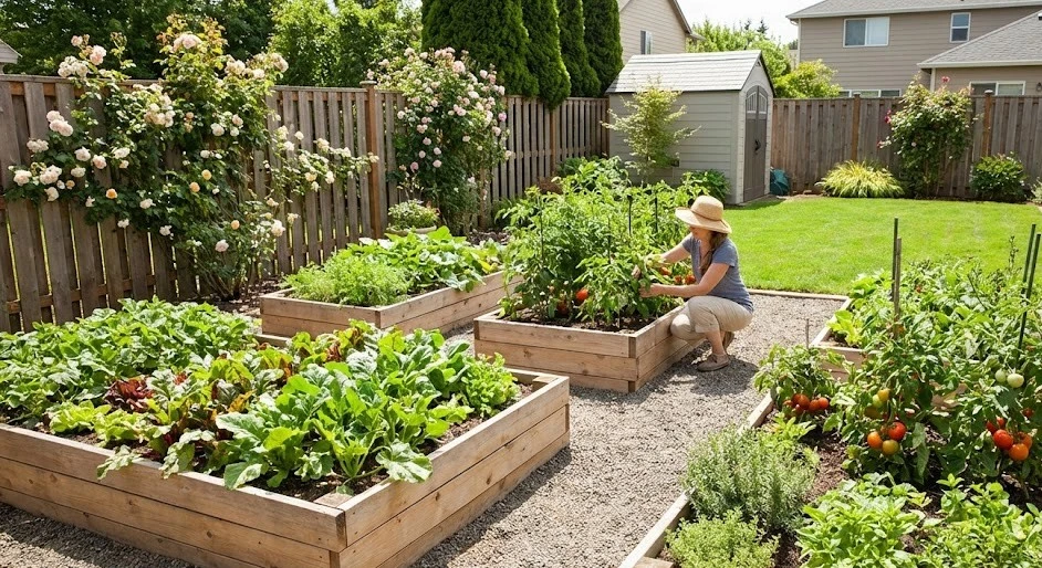 🌱 Home Gardening in Limited Space: Grow Green Living Anywhere in the World 5 Best Home Garden Option is House Back Yard.. Visit AduwataGewalIdam.lk for more details