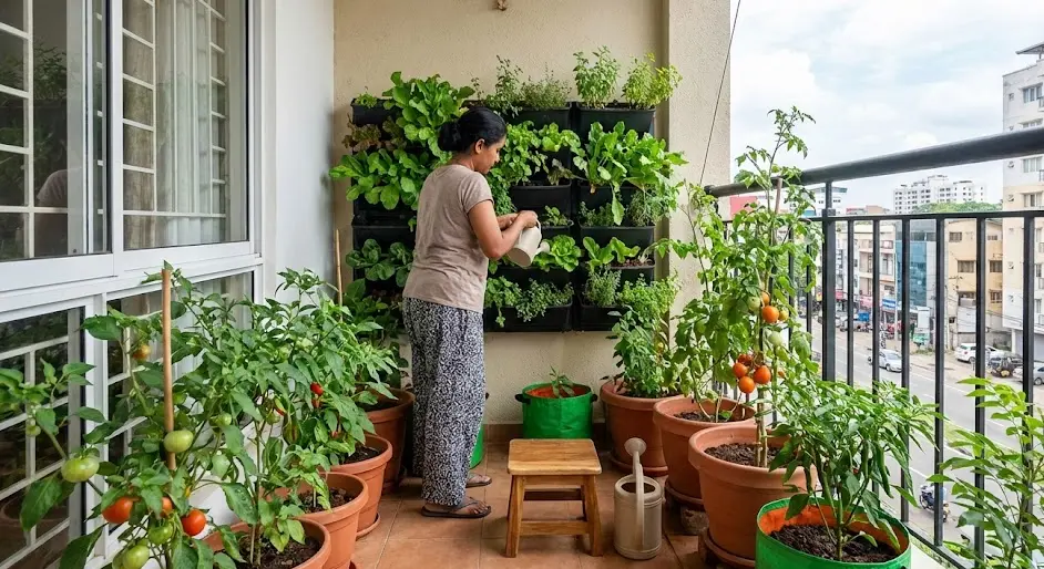 🌱 සීමිත ඉඩක නිවසේ වගා කිරීම: ලොව කොහේ සිටියත් හරිත ජීවිතයක් අරඹමු 2 සීමිත ඉඩක නිවසේ වගා කිරීම: ඕනෑම තැනක හරිත ජීවිතයක් | AduwataGewalIdam.lk